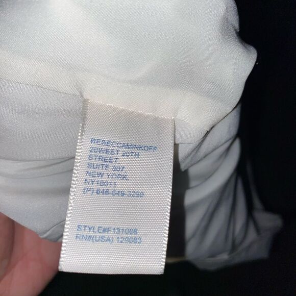 Rebecca Minkoff Colorblock racerback satin dress - Picture 10 of 10